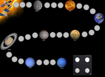Solar system board game